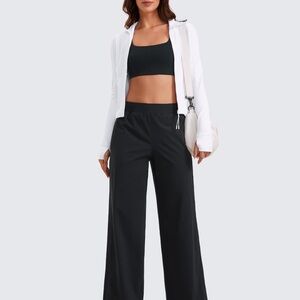 CRZ YOGA Stretch Wide Leg Casual Pants